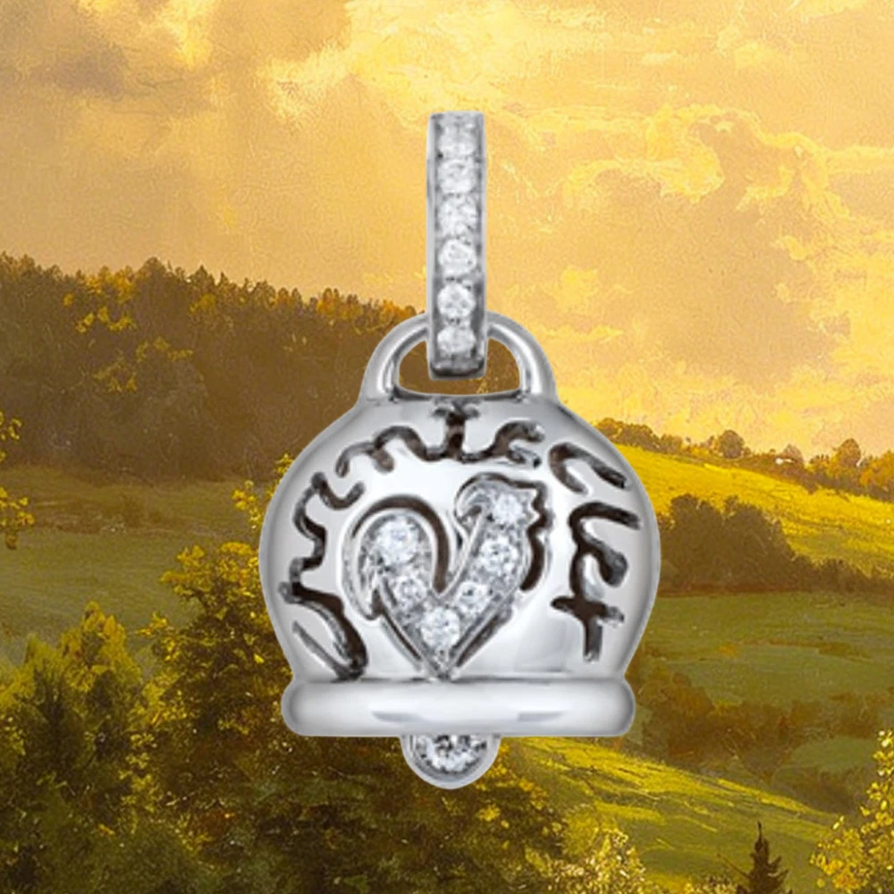 

2026 Chanteclers High-End Pendant 925 Silver Gold Plated Luxury Fashion Necklace for Ladies