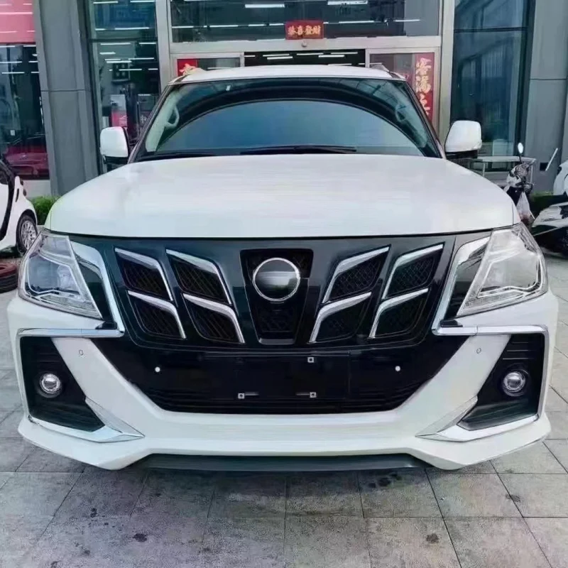 Suitable for 16-22 Nissan Patrol Modified Upgrade Exterior Parts Big Surround Patrol Silver King Surround