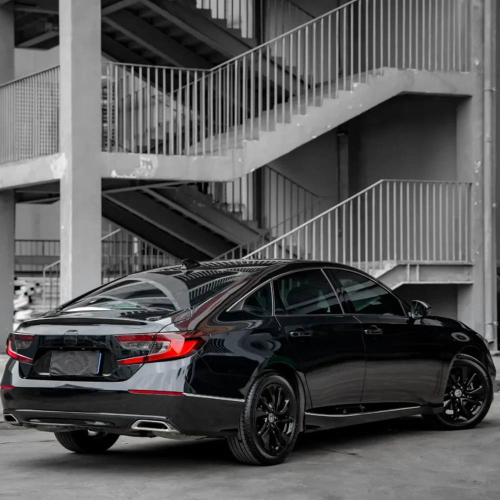 Film TPH PPF noir brillant, 7.5Mil, auto-guérison, résistant aux rayures, non jaune, Film de Protection pour peinture corporelle de pare-chocs de voiture