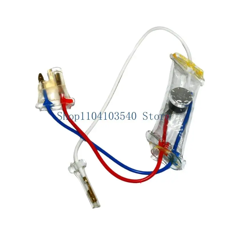 02DC Refrigerator Defrost Thermostat Repair Part, Temperature Control Assembly for Fridge Maintenance and Service Tasks, 1 Unit