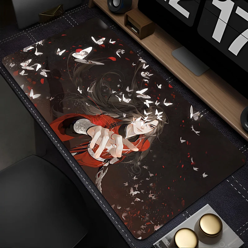 Mouse Pad Office PC Gaming Accessories Keyboard Pad Laptop China Anime HD Print Mousepad Tian Guan Ci Fu Extended Desk Mouse Mat