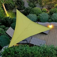 Summer Triangle Shade Sail Waterproof Anti-UV Balcony Shade Canvas Garden Yard Pool Canopy Outdoor Camping Awning
