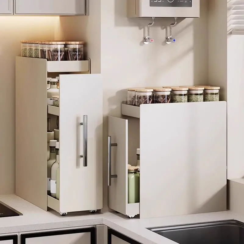 New seasonings, pull-out multi-functional multi-layer storage, oil, salt, sauce and vinegar, kitchen countertops