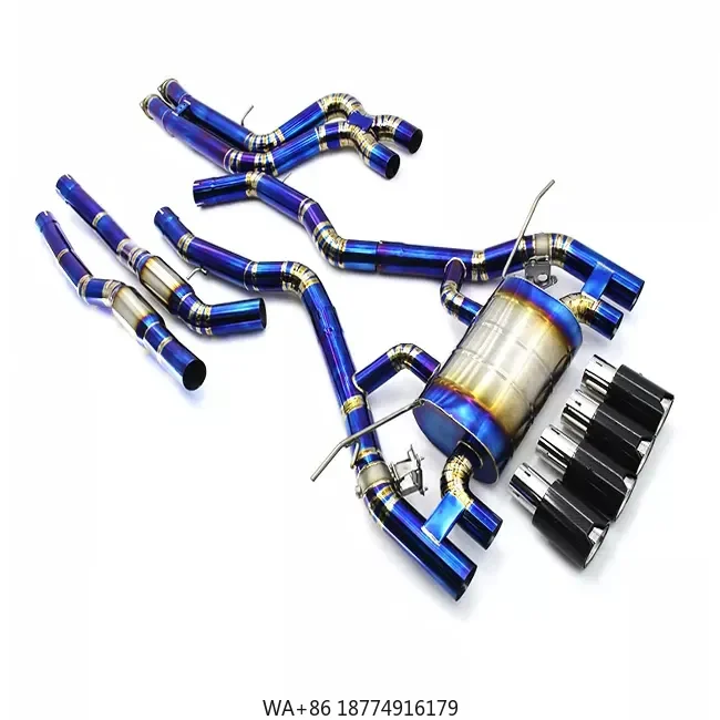 

Выхлопные трубы Catback Выхлоп Высокое качество Титановый сплав 2014-2018 Выхлопная система для двигателя M4 F82/F83/F8X S55 3.0T M3