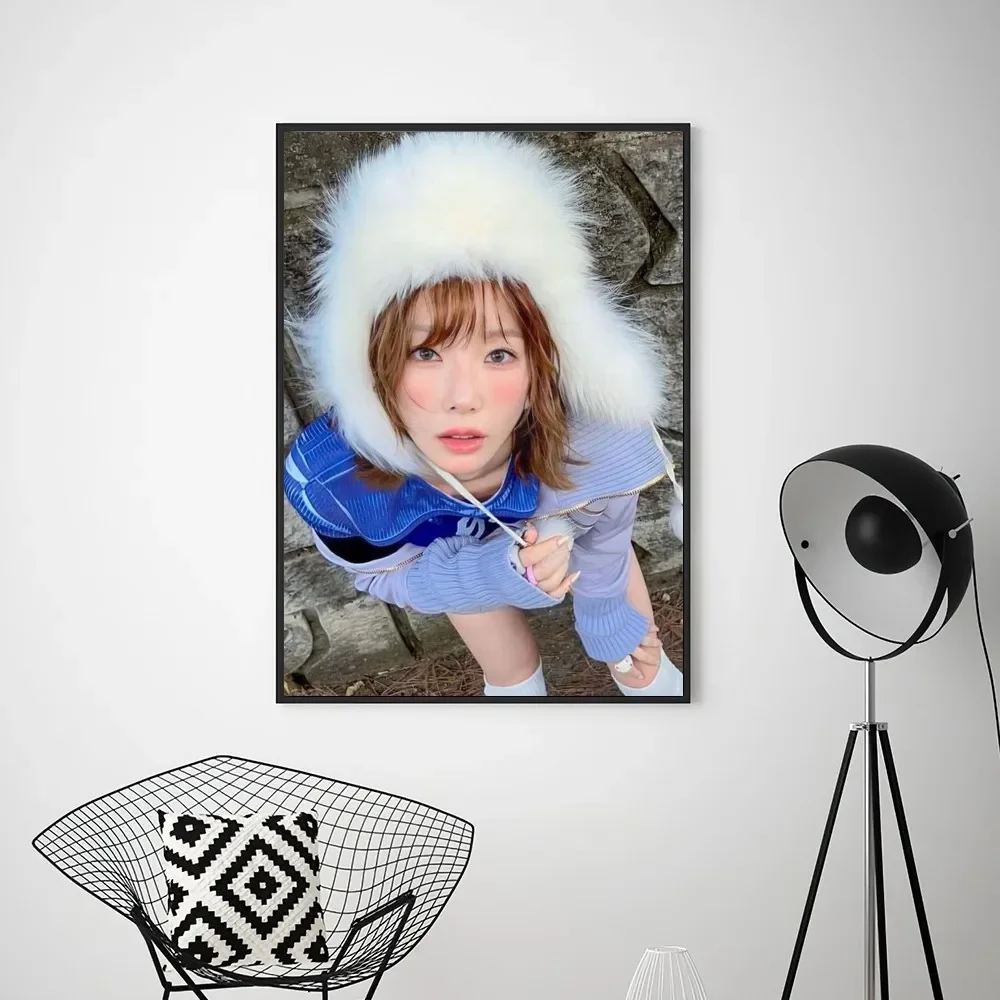 Canvas Painting Korea taeyeon Poster Prints Wall Pictures Living Room Home Decoration Small