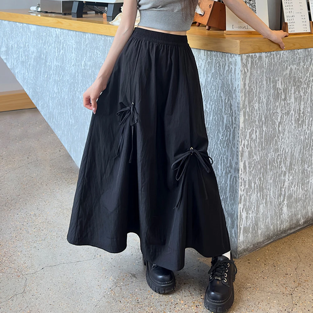 

Темпераментная юбка Повседневная длинная юбка Повседневная мода Всесезонная одежда Совершенно новый товар Ежедневное использование Микроэластичность