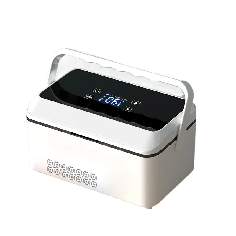 USB Rechargeable Mini Fridge, Portable, Cooling Box, Suitable for Both Car and Home Use, Cooling Temperature 0-8 Degrees Celsius