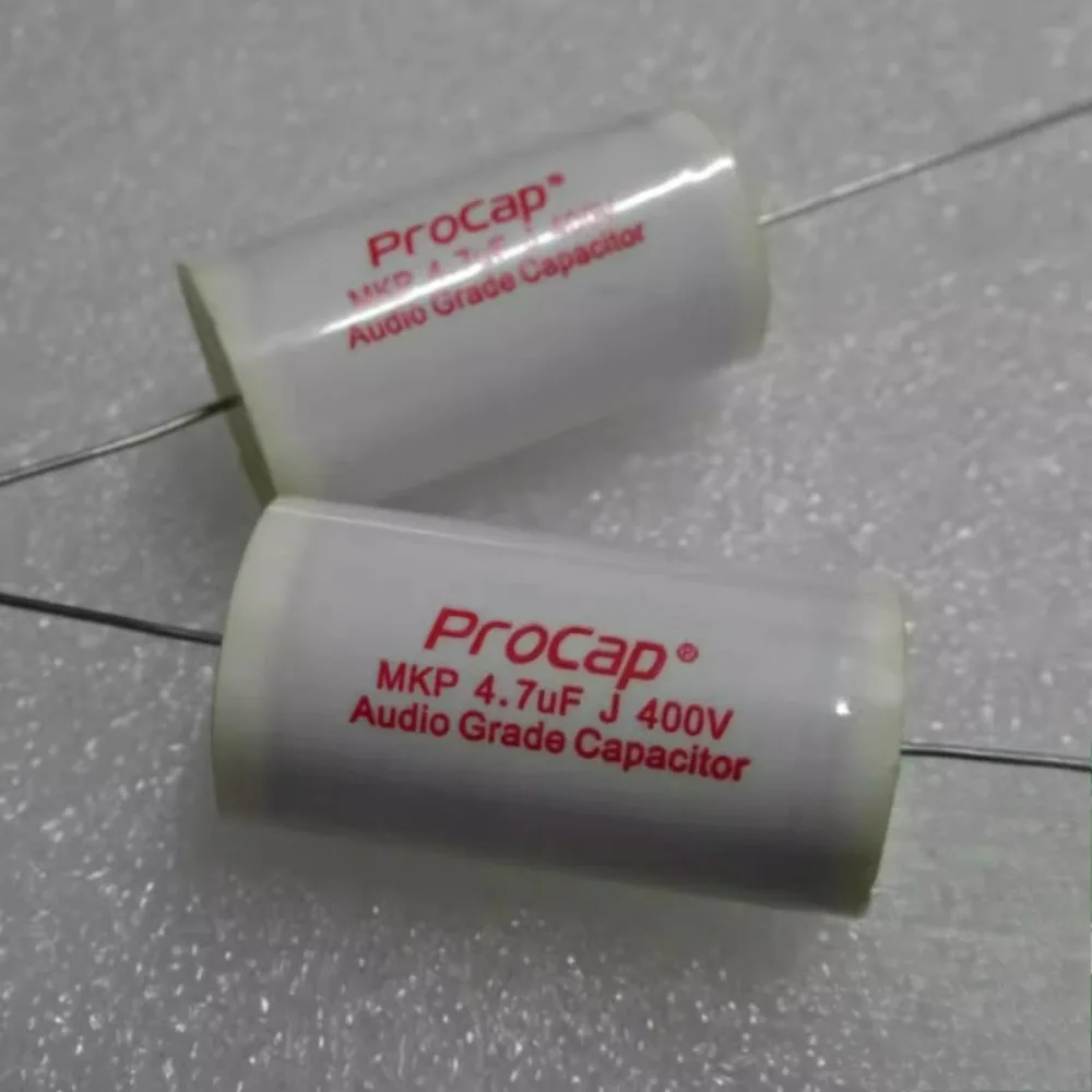 ProCap 4.7uf/400v 4u7 475 Brand New Axial Audio Grede Capacitor Non-polarized Crossover Capacitor