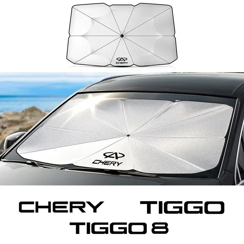 Car windshield parasol car interior front sunshade suitable for Chery Tiggo 3 4 5 7 8 tiggo7pro tiggo8plus car accessories