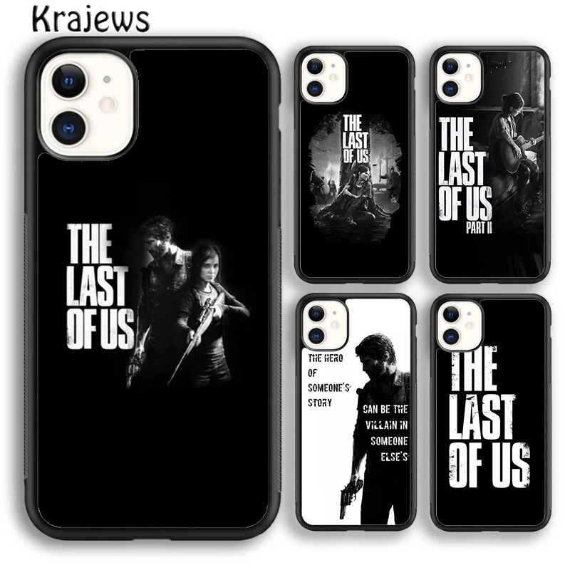 Krajews The Last Of Us Game Games Phone Case Cover For iPhone 16 15 14 plus XS XR 11 12 mini 13 pro max coque Fundas