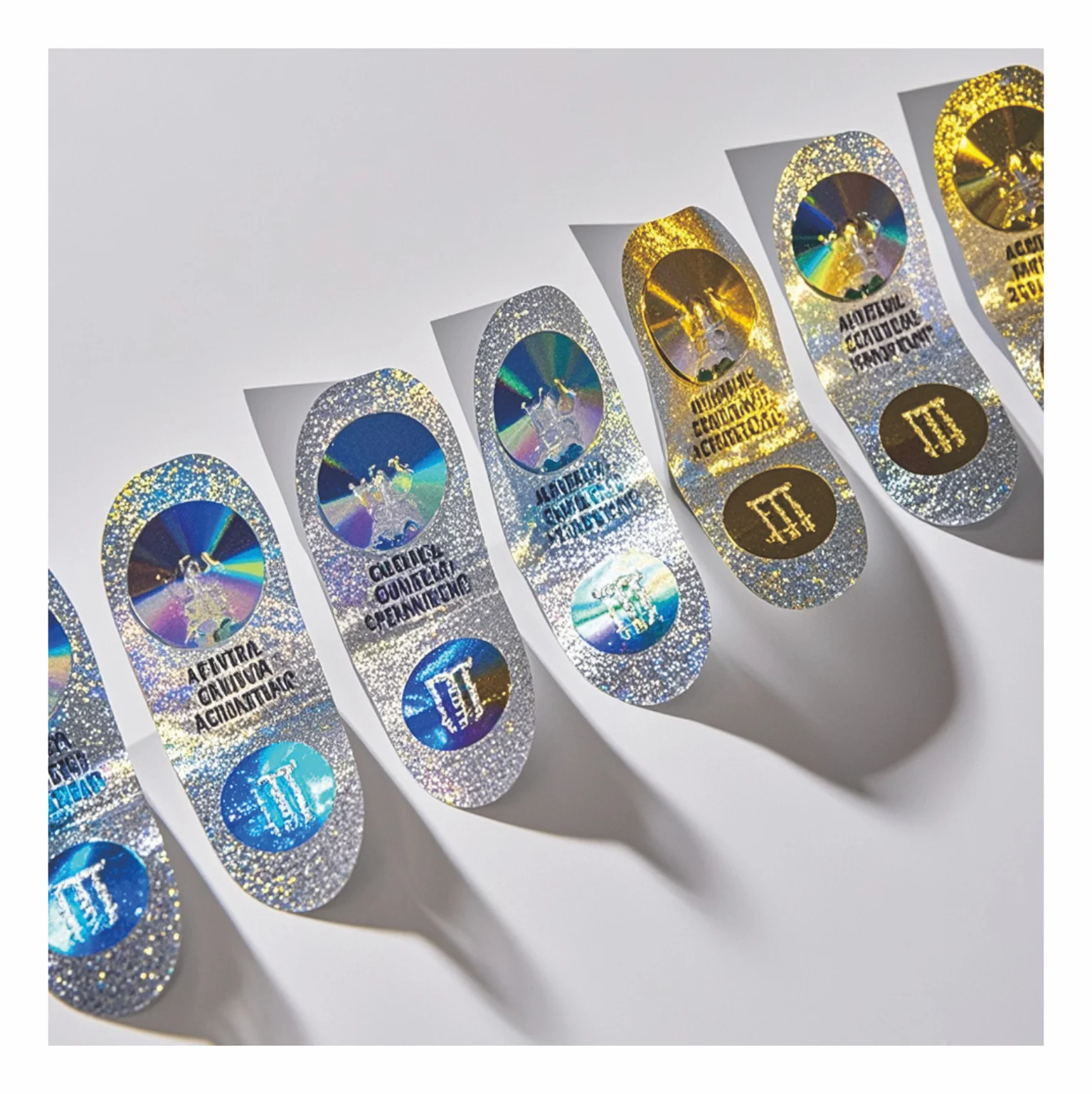 

Hot Selling Hot Foil Sticker Happy Birthday Sticker With CE Certificate