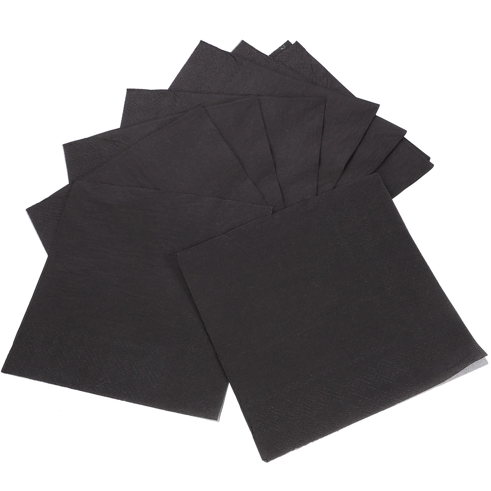 

20 Sheets Cocktails Lunch Napkin Black Paper Napkins Engagement Party Disposable Colored Thanksgiving