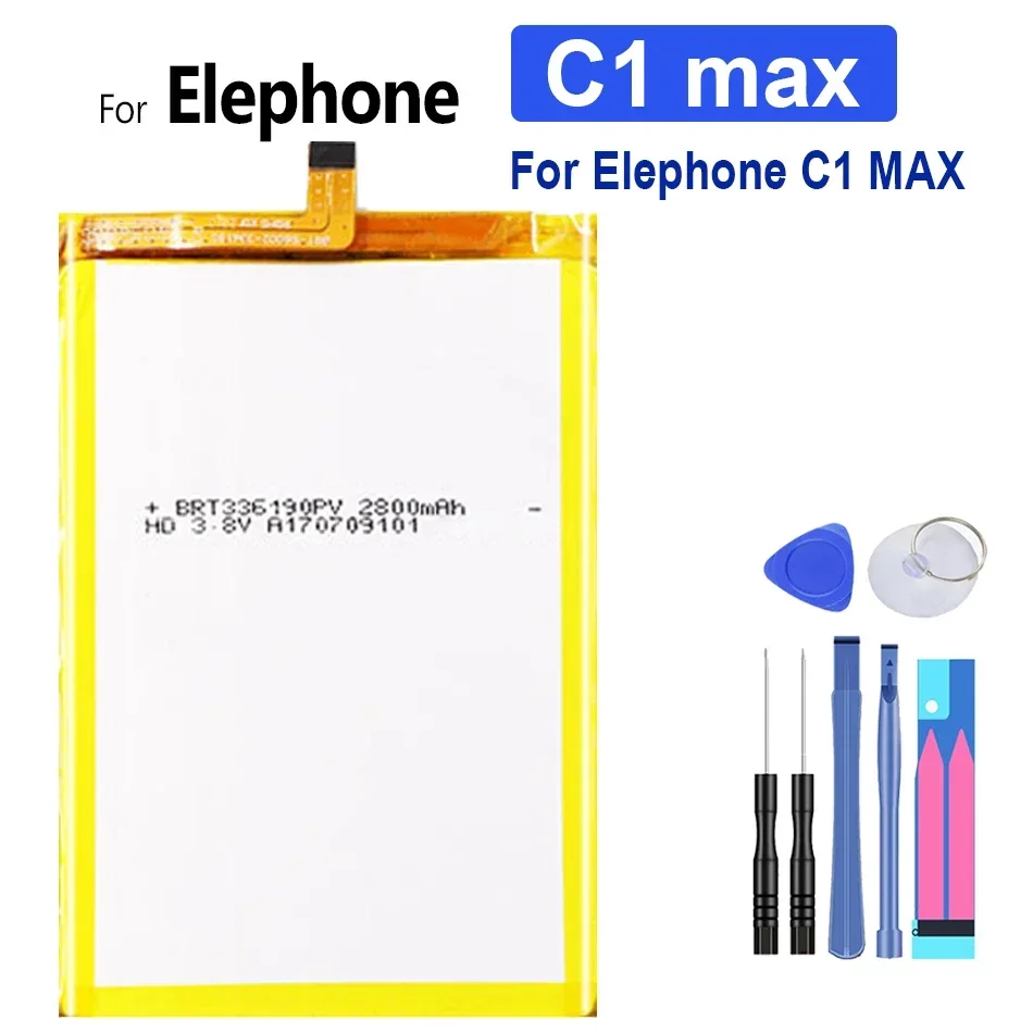 

Аккумулятор для Elephone C1 MAX, 2800 мАч