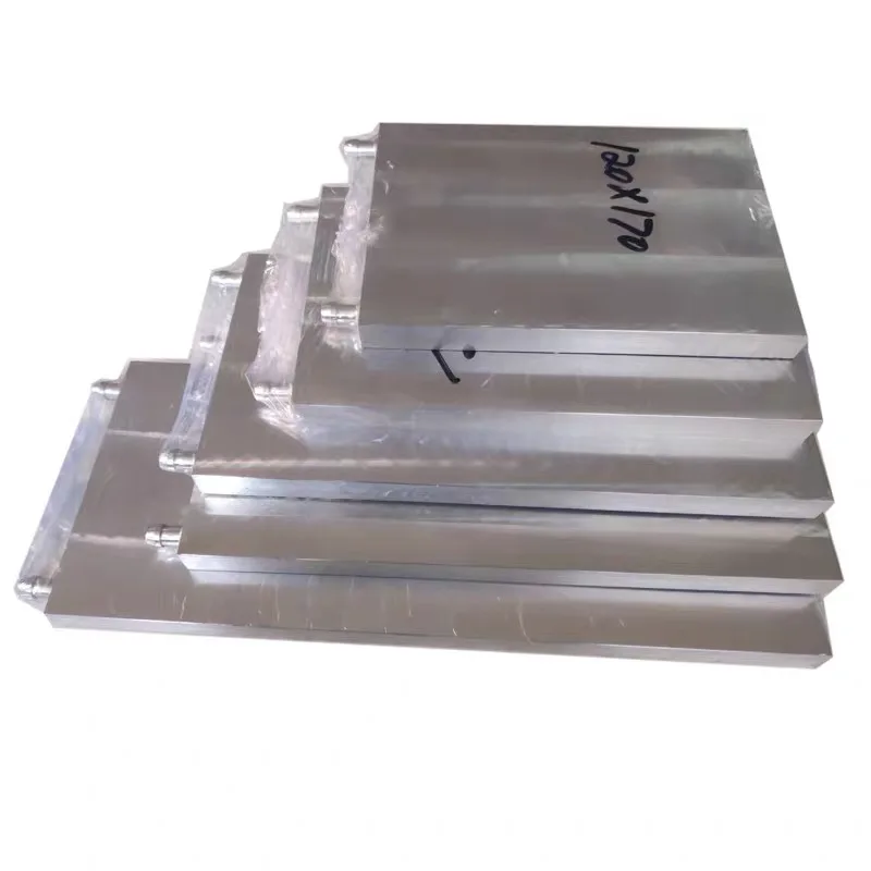 125X15mm Water-cooled Exchanger Aluminium Water Cooling Waterblock Heatsink Block Industrial Inverter Driver Laser Head Cooling