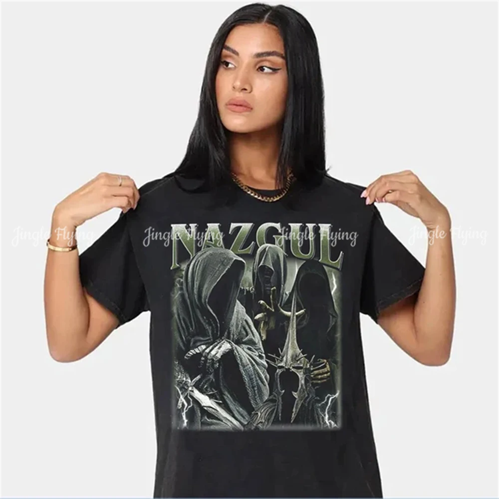 Nazgul Vintage 90\'s Fan Tee Movie Shirt Gift For Woman And Man Unisex T-Shirt