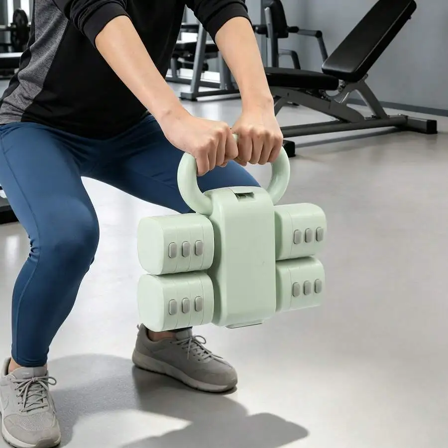 Dumbbell Dumbbell Kettlebell Combo Set, Dual Function Fitness Weight Kit, Portable Training Weights For Apartment Home And Office Exercis - Aliexpress Deal