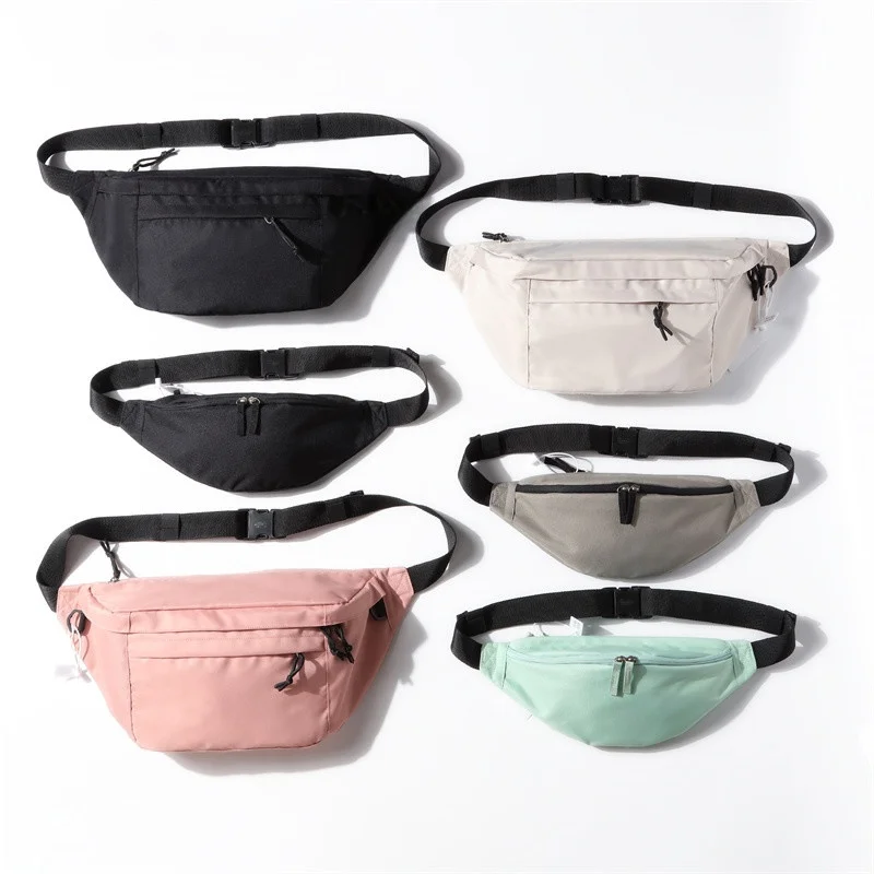 

ex Легкая большая вместительная уличная универсальная поясная сумка через плечо нагрудная сумка для пельменей простая в использовании нейлоновая ткань повседневная