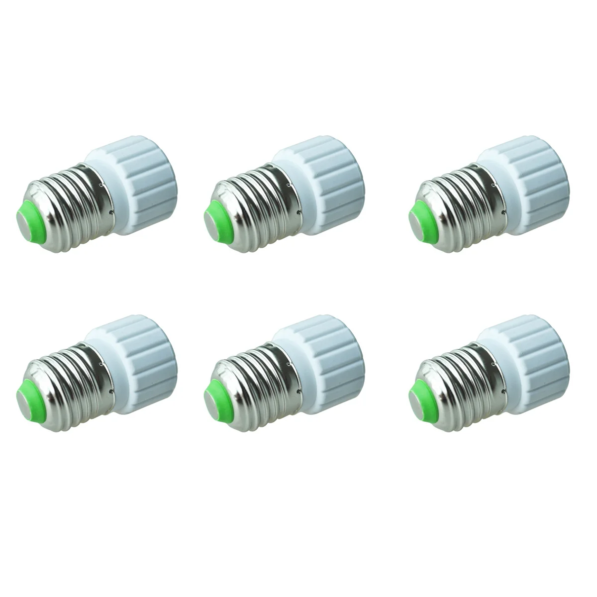 A71P 6X E27 إلى GU10 تمديد قاعدة LED CFL ضوء لمبة مصباح محول محول المسمار المقبس