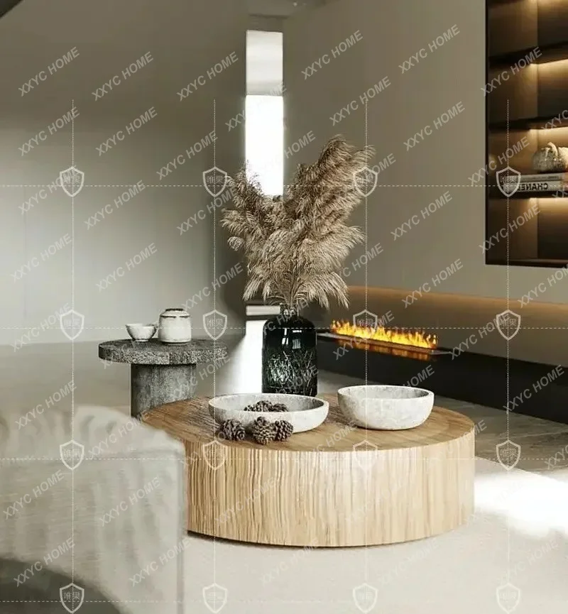 

cc182R11round Tea Table Italian Living Room Coffee Table Combination B & B Tea Table
