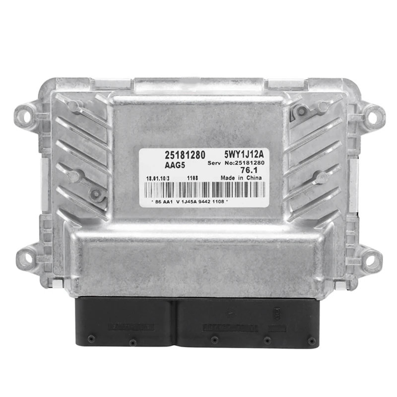 For Chevrolet Cruze Epica Engine Computer Board Electronic Control Unit ECU 5WY1J12A 25181280 Car Parts Accessories