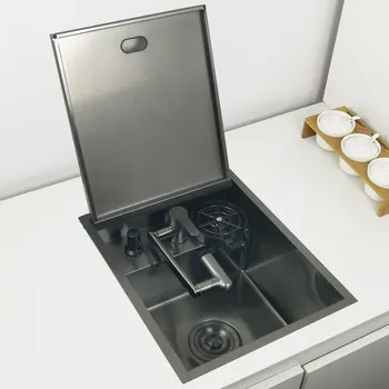 Concealed Gunmetal Kitchen Sink