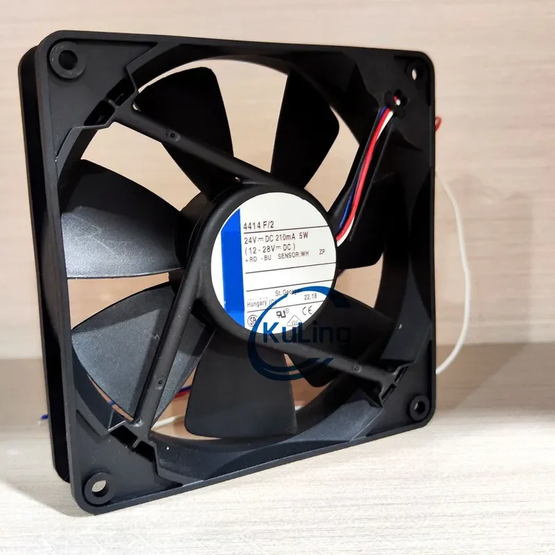 New Cooling Fan for 4414F 2 M R 24V 5W 12025 12CM High-End Equipment
