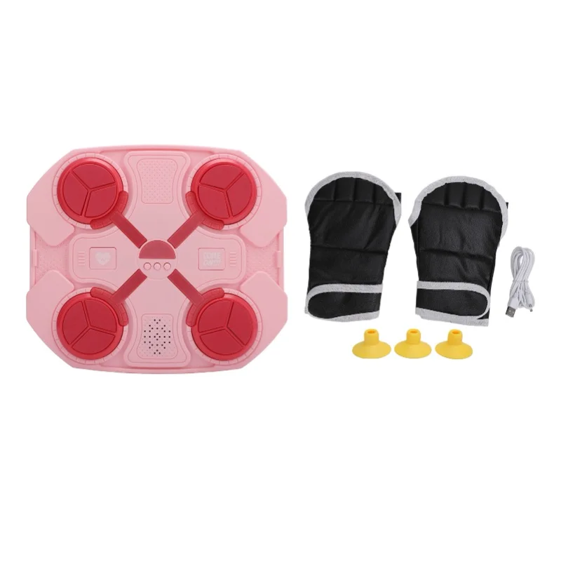 bluetooth-music-boxing-machine-wall-mounted-punching-equipment-electronic-boxing-target-with-gloves-for-adults-roseate