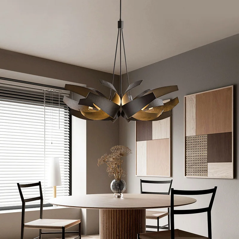 Modern creative LED restaurant pendant light Nordic designer living room bedroom light kitchen luxury hanging pendant light