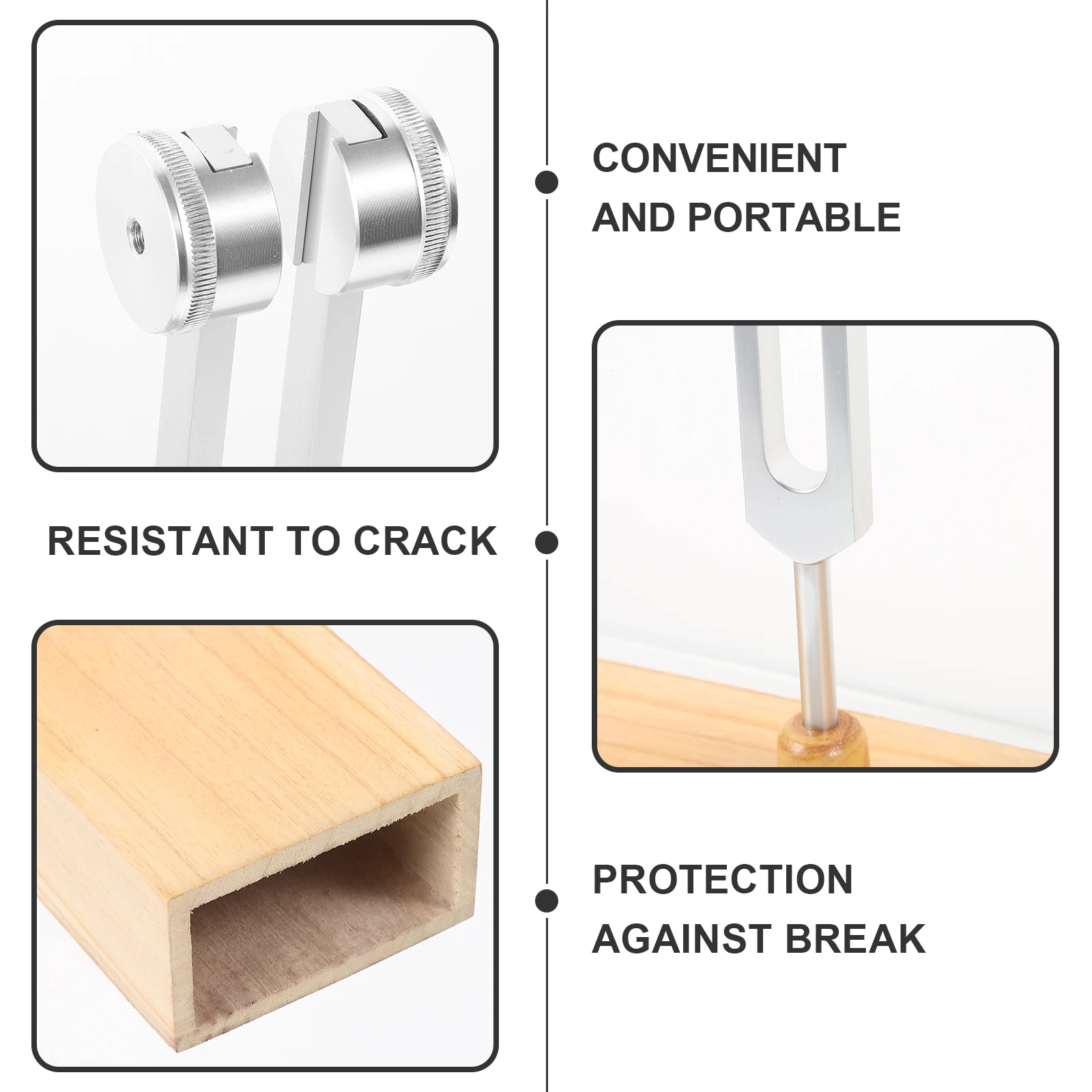 

Tuning Fork Speaker Forks Kit Musical Instrument Unique Instruments Professional Piano Tone Tool Equipment Sound Keyboard