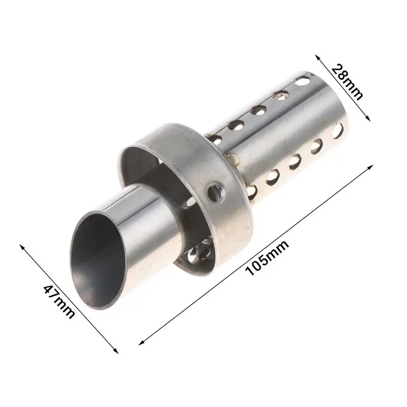 47 MM Motorrad Abnehmbarer DB Killer Auspuff-Schalldämpfer Moto Geräuschreduzierungs-Baffle Ersatzteile Modifiziertes Auspuffrohr – Detail 8