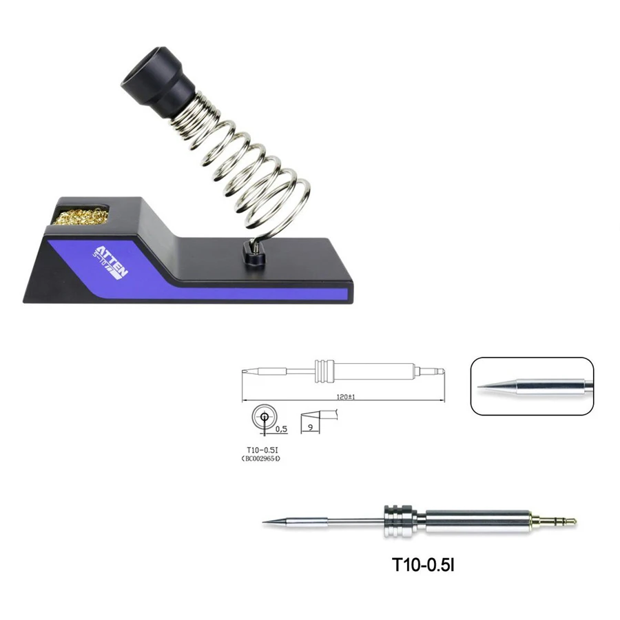 ATTEN Mini GT2010 USB Soldering Iron Digital Display Portable Temperature Adjustable Welding Tools With T10 Tip