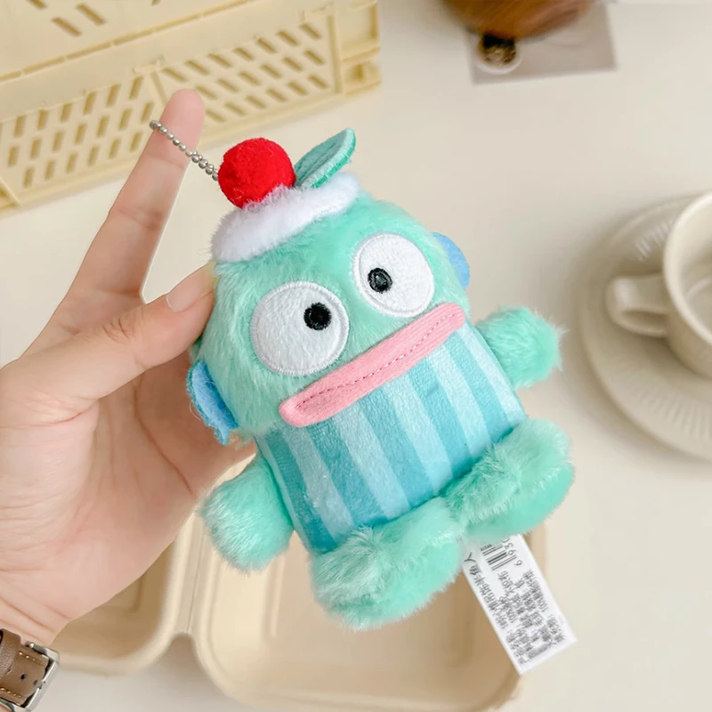 Sanrio Hello Kitty Cinnamoroll Kuromi Pochacco Melody Plush Toy Kawaii Doll keyring Home Room Decor Birthday Gift