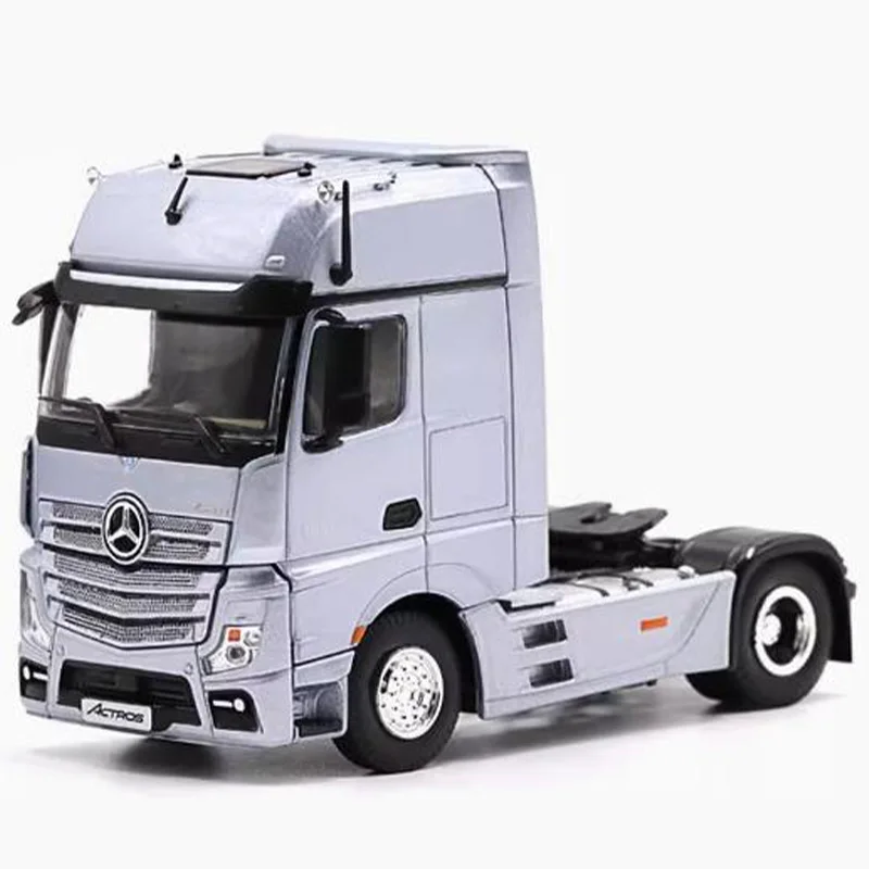 

Diecast Original 1:50 Scale BENZ Truck Head Alloy Trailer Model Static Show Display Collection Souvenir Gift Toy Decoration