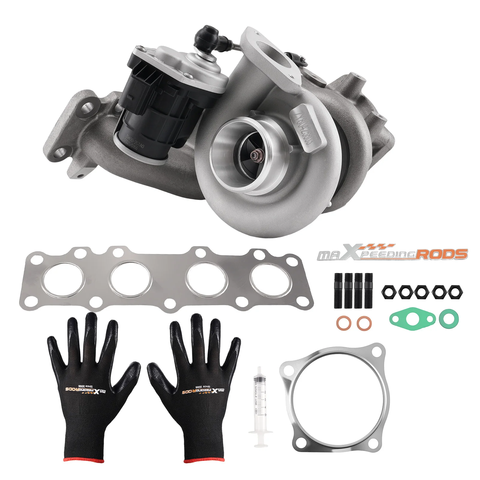 MaXpeedingrods New TD04L6-13WDT-7.0T Turbo for Kia Optima Hyundai Santa Fe Sport 2.0L Theta 2 2016-2019 9012401080 Water+Oil