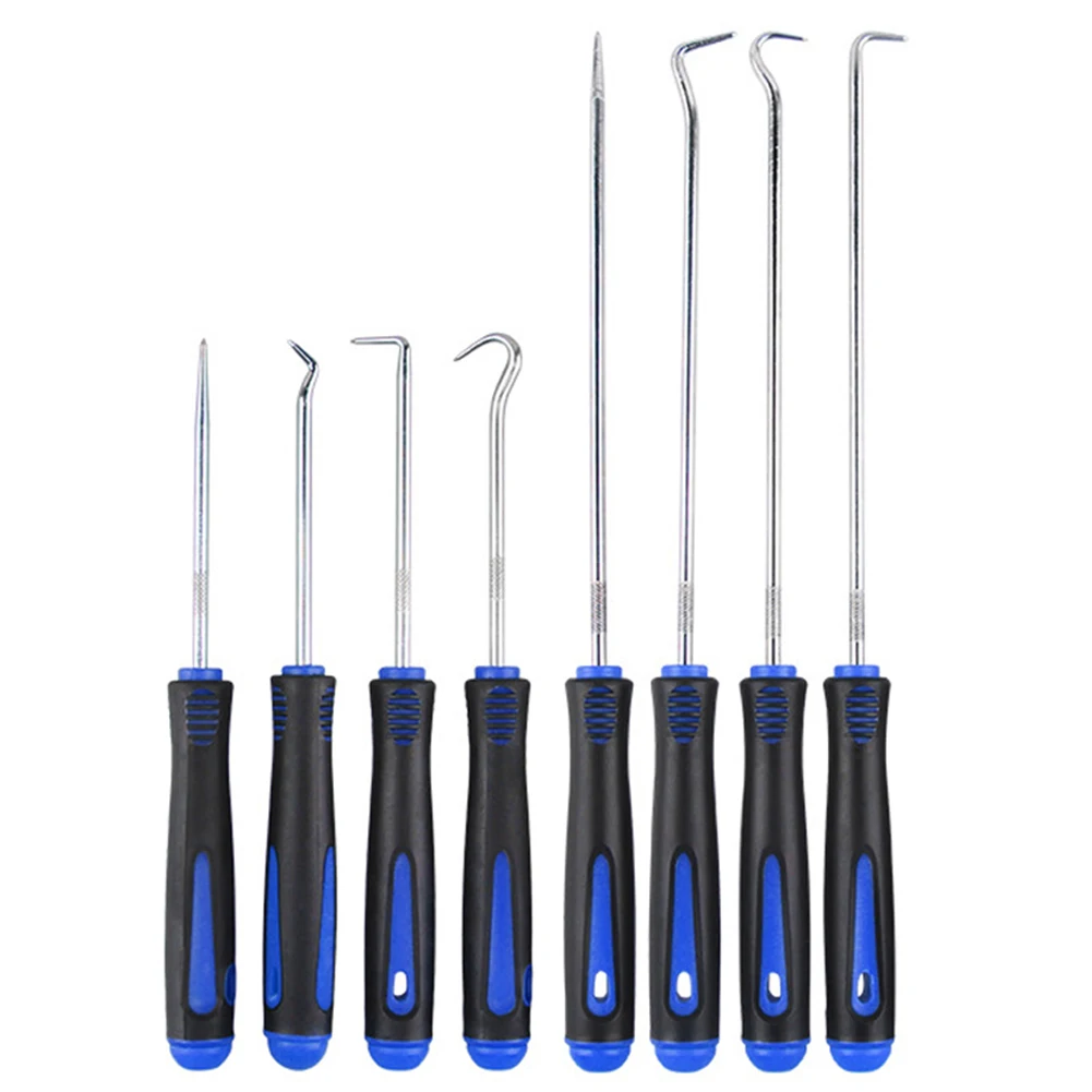 8-piece Hook And Pick Tool, Pick Tool Set For Car Auto Oil Seal/O-Ring Seal Gasket Pick Hooks Puller Remover