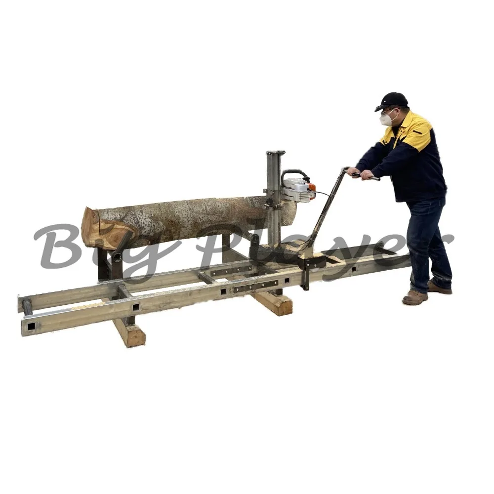 Engine Chainsaw Woodworking Band Saw - High Efficiency Machine for Wooden Stump Cutting