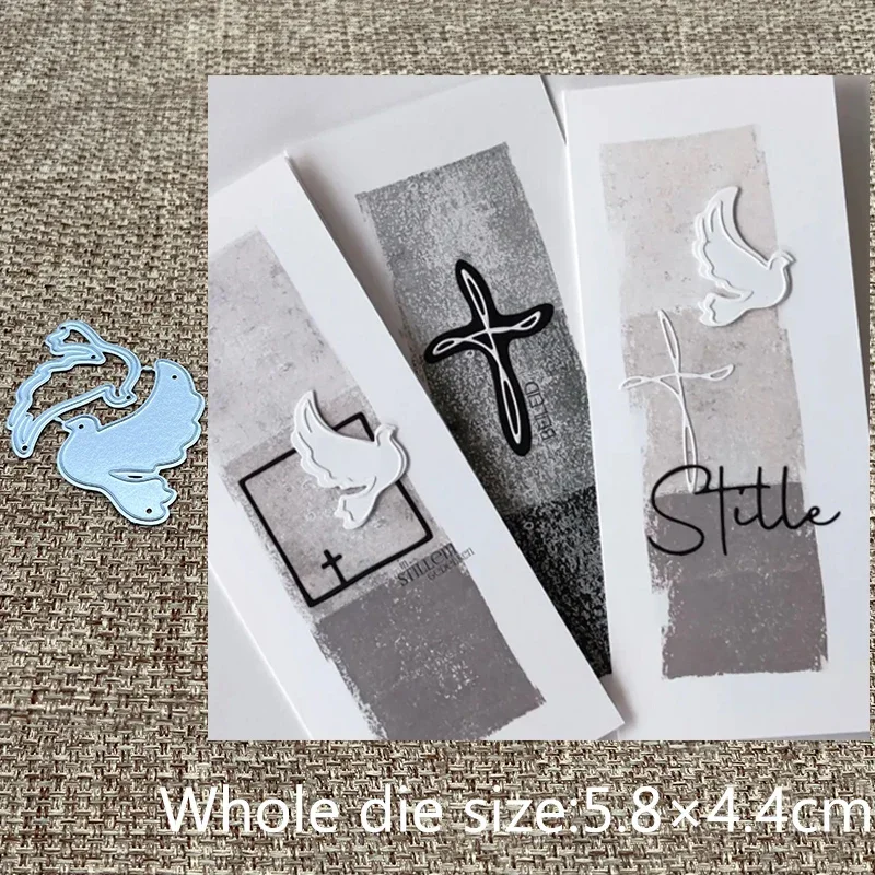 XLDesign Handwerk Metall Schablone Form Friedenstaube Sammelalbum Stanzungen Album Papier Karte Handwerk Prägung Metall Stanzformen