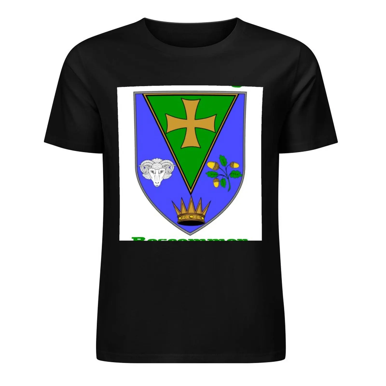 

Мужская футболка большого размера с изображением герба оружия