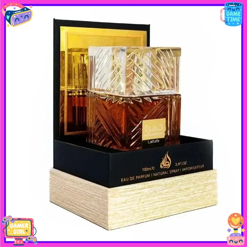 

Ladies' Fragrance Spray Cologne for Man 100ML Lattafa Original Arab Perfume Khamrah Qahwa Dukhan Birthday Present Makeup Gift