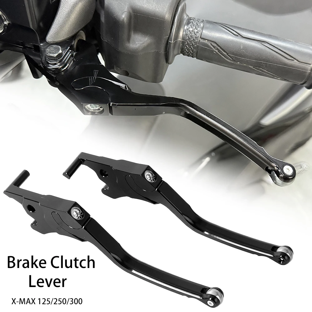 Motorcycle Accessories  XMAX125 XMAX250 XMAX300CNC Brake Clutch Lever For YAMAHA X-MAX 125 X-max 250 XMAX 300