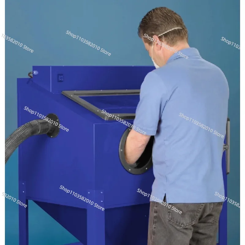2025 - 220L Portable Sandblasting Booth High-Pressure Cleaner, Electric Fuel, Made of Plastic, with Pump as its Core Component.