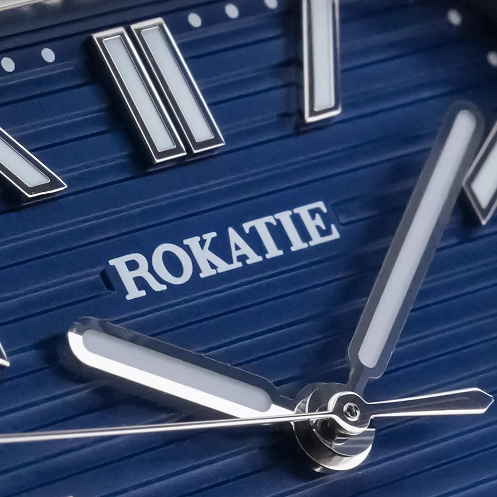ROKATIE 38mm 2024 高級NH35日本製ムーブメント メンズ腕時計 夜光 ステンレススチール 機械式腕時計 5ATM メンズ腕時計