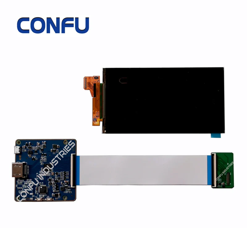 لوحة CONFU HDMII MIPI 5.5 بوصة 4K 2160*3840 UHD IPS LCD H546UAN01.0 شاشة عرض للطابعة Raspberry Pi ثلاثية الأبعاد VR HMD China #6