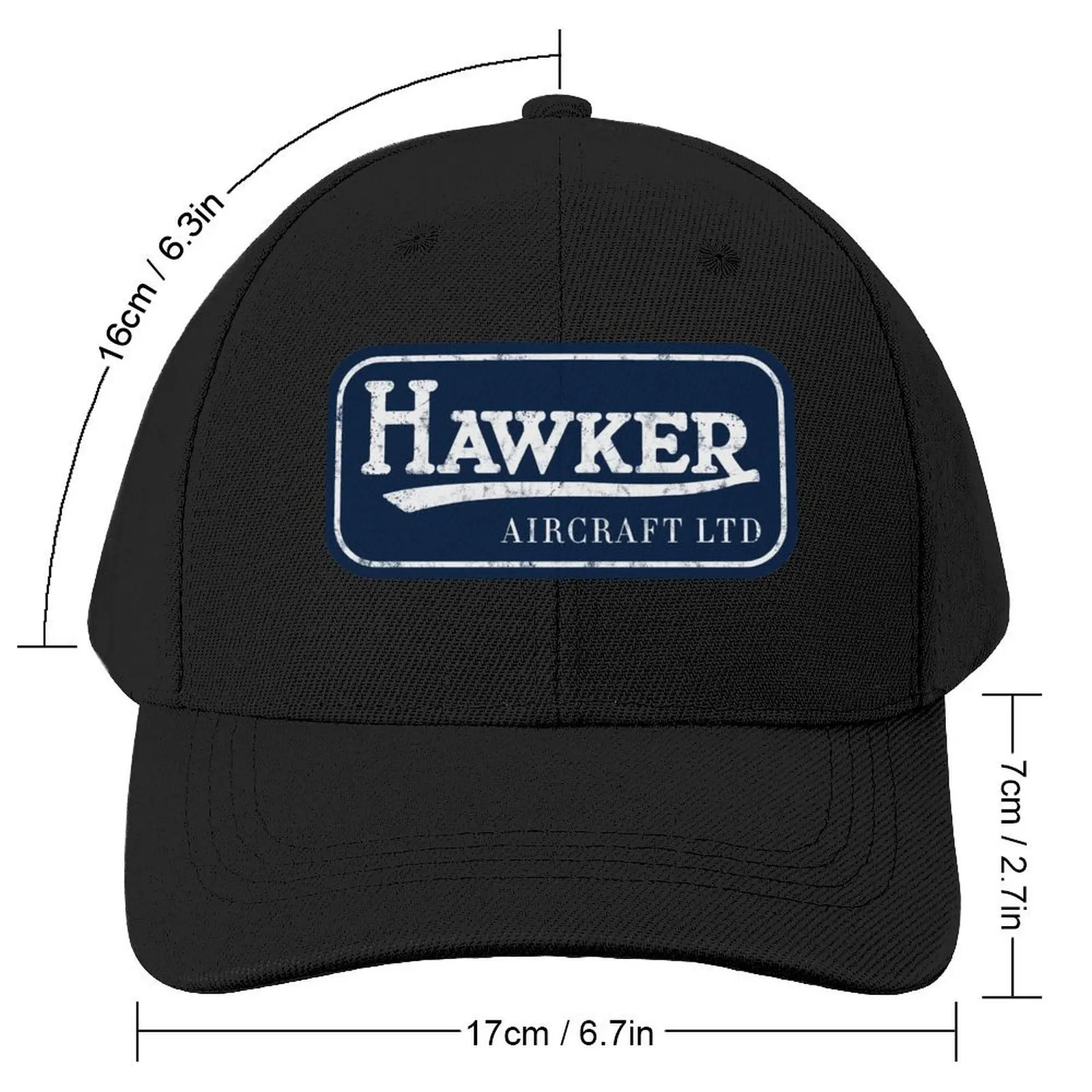 Hawker Hurricane Baseball Cap Wild Ball Hat Custom Cap fashionable derby hat Woman Men's