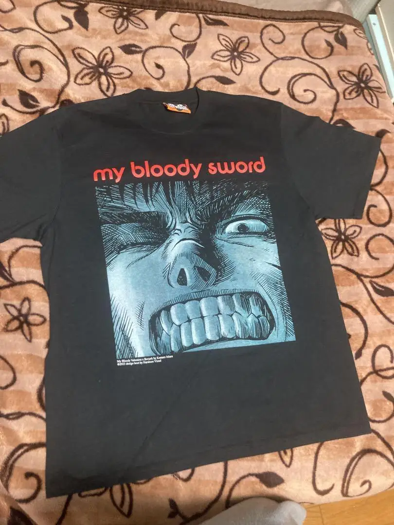 My Bloody Sword Berserk Anime T Shirt Xl In Good Condition