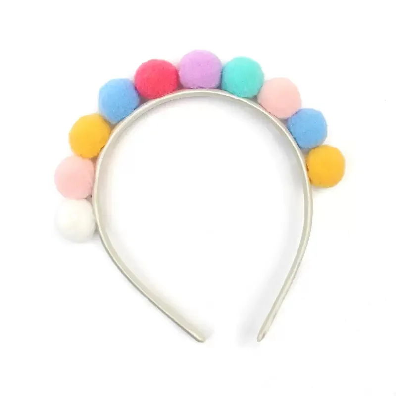 عصابات رأس ملونة مع وصلة بومس لكبار الشخصيات