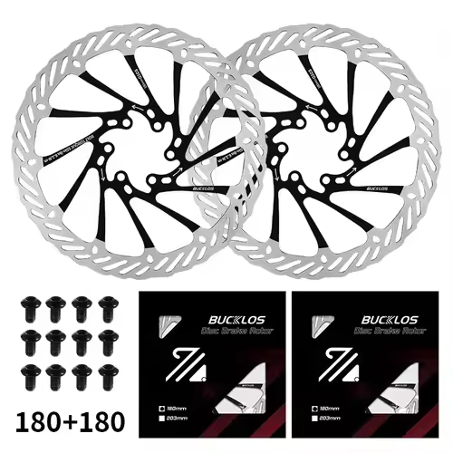 BUCKLOS Ultralight MTB Bike Hydraulic Disc Brake Rotor 160/180/203mm Mountain Road Racing Bicycle Brake Disc with 6 Free Bolts - Image 11