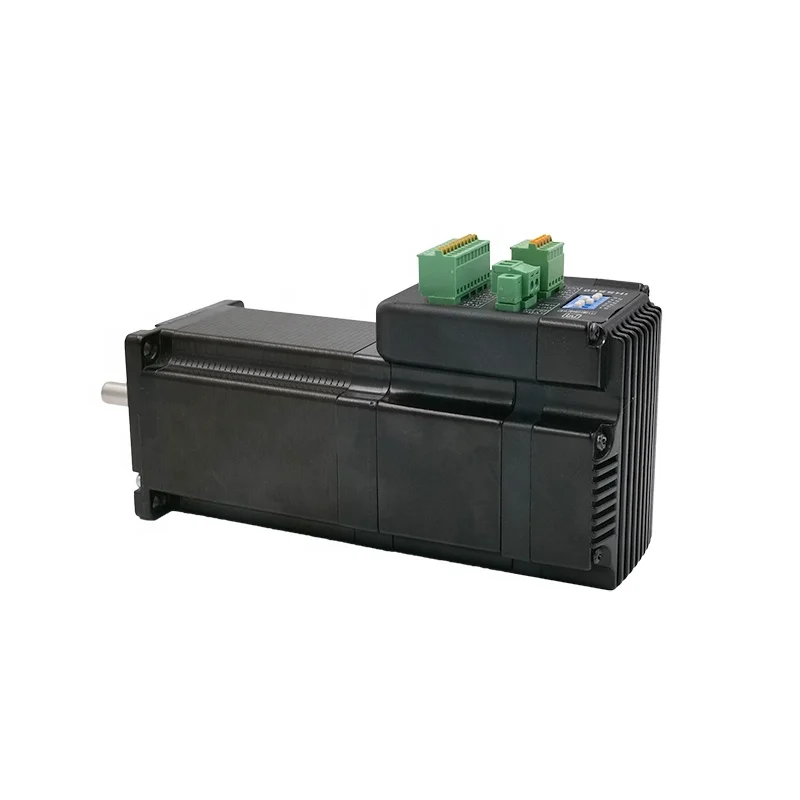 IHSS60-36-30-31-SC محرك فرامل ماكينة الخياطة 3Nm 36VDC محرك متدرج متكامل مع جهاز تشفير سعر جيد نوع هجين