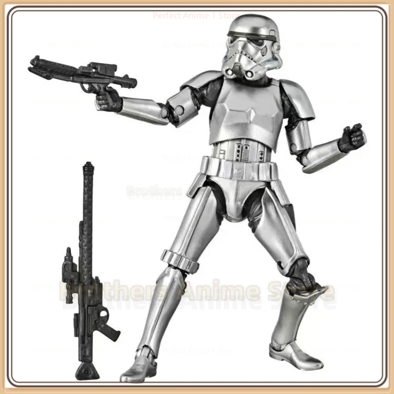 

H B Черный Штормовой солдат, 6-дюймовый карбонизированный металлический цвет, коллекция мобильных игрушек, подарки 【Доставка 48 часов】