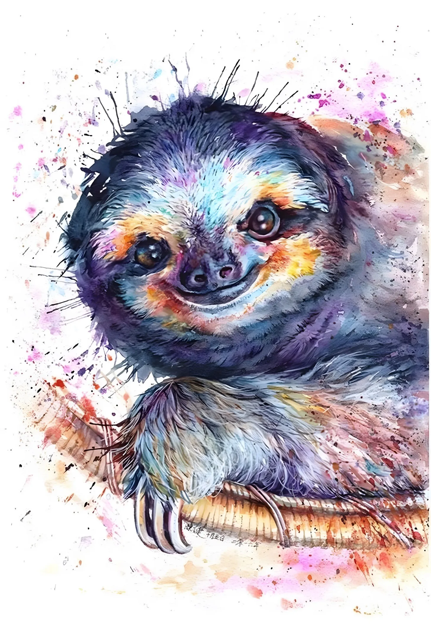 JMINE Div 5D sloth Full Diamond Painting cross stitch kits art animal 3D paint by diamonds